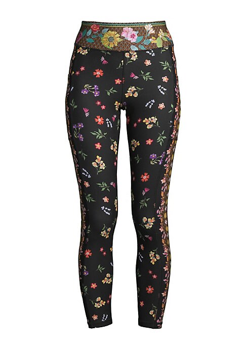 Floral High-Waisted Leggings