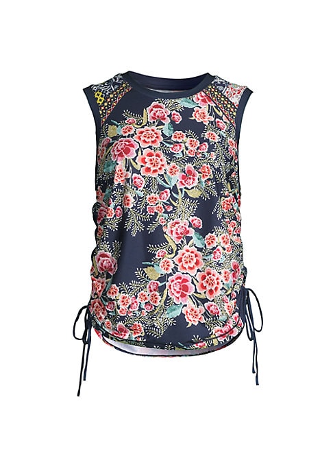 Floral Drawstring Tank