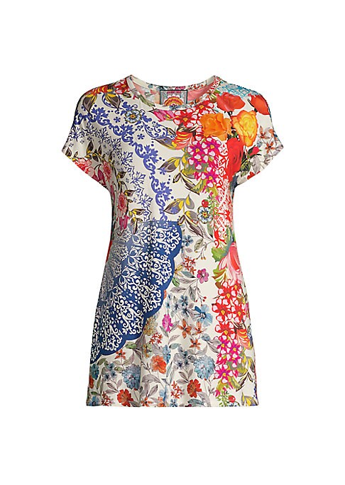 Vibrant Floral Top