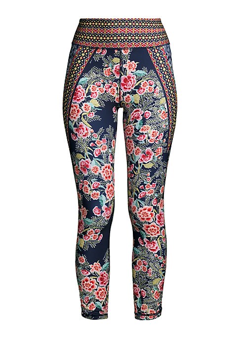 Floral Crochet Leggings