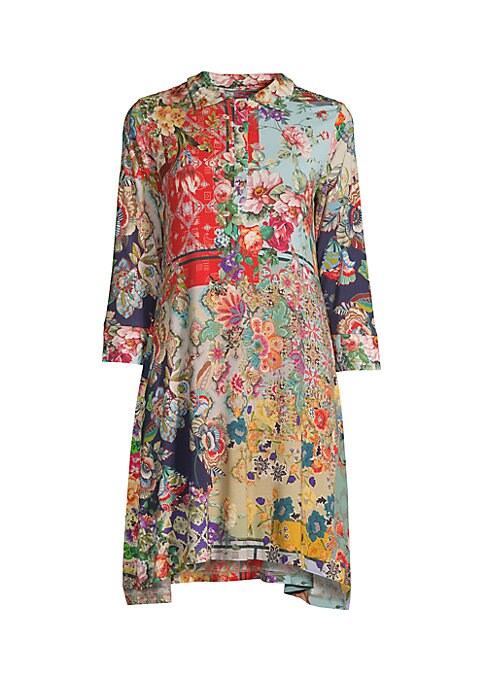 Floral Breeze Shirtdress