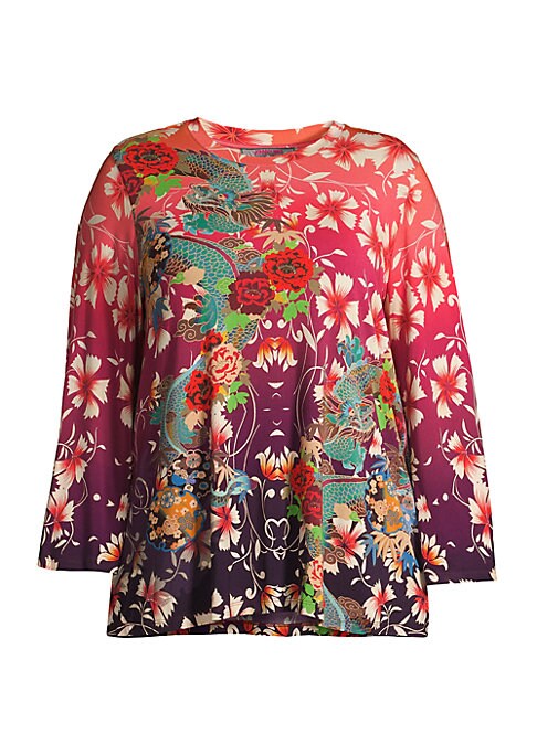 Floral Breeze Long Sleeve Tee