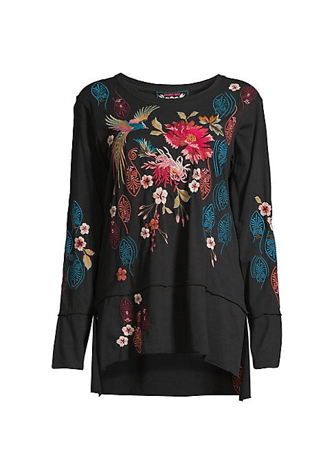 Floral Boho Long Tee