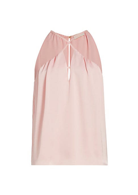 Chic Keyhole Halter Top