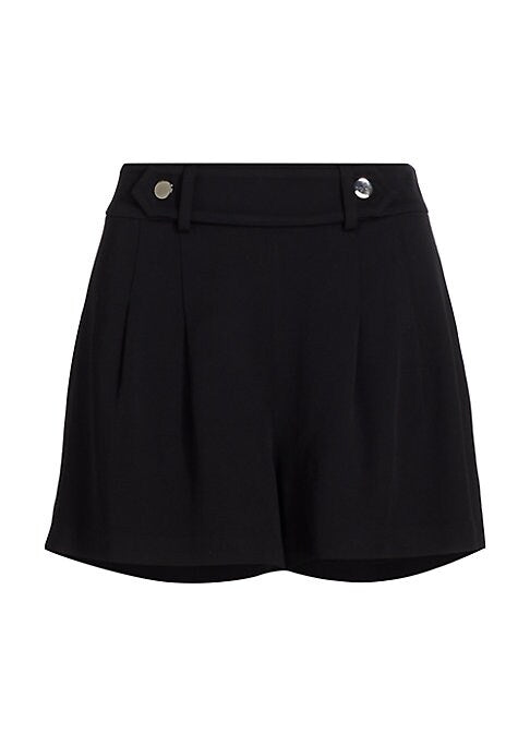 Belted Pleated Chic Shorts