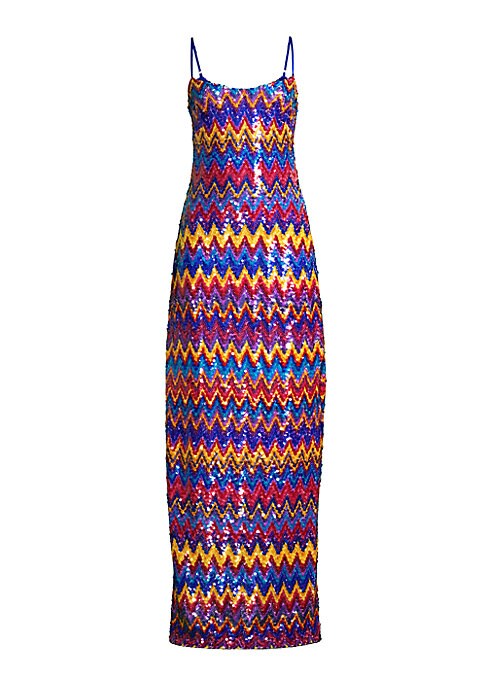 Sparkling Sequin Evening Dress