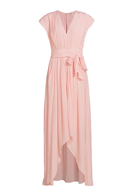 Satin High-Low Dress