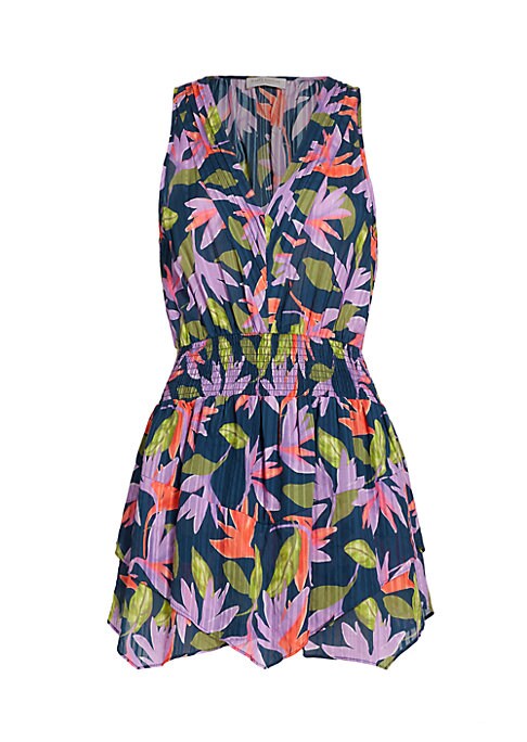 Floral V-Neck Minidress