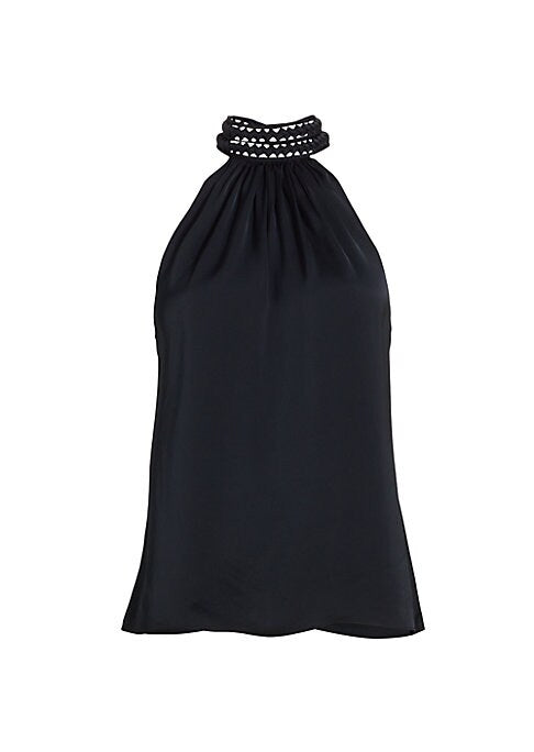 Braided Chic Halter Top