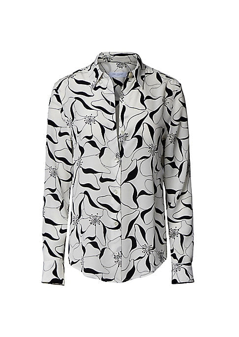 Silk Floral Elegance Shirt