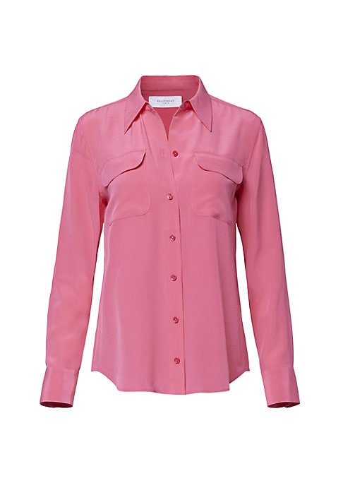 Silk Luxe Button-Up