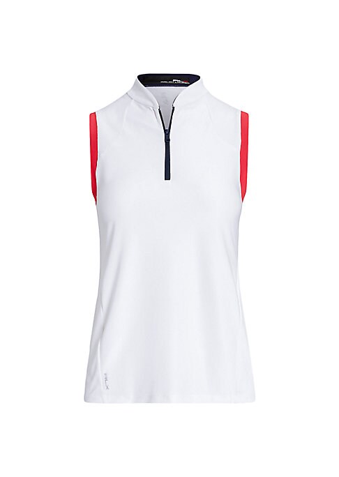 Breezy Zip Tank Top
