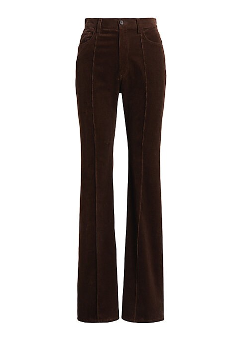 Chic Flare Corduroy Trousers