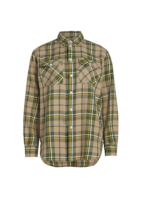 Plaid Oversized Boyfriend Shirt
