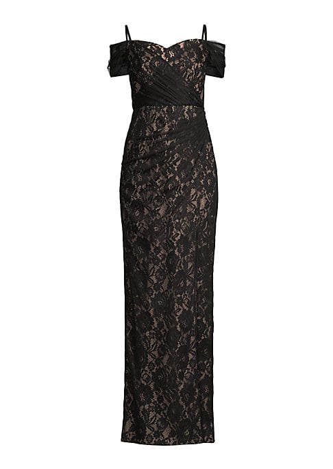 Romantic Lace Evening Dress