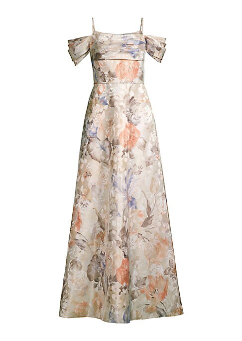 Floral Elegance Gown
