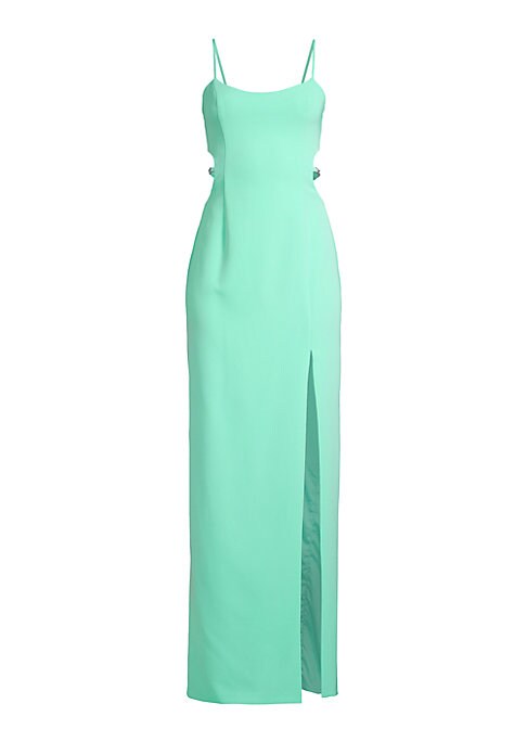 Chic Cut-Out Evening Gown