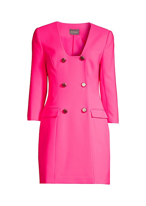 Chic Crepe Blazer Dress