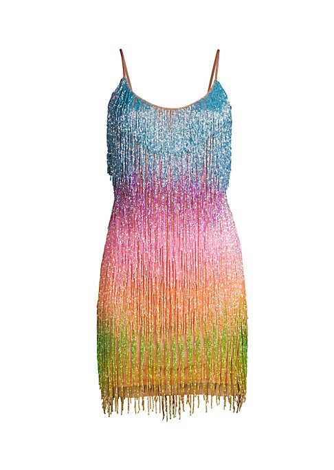 Fringe Flow Mini Dress