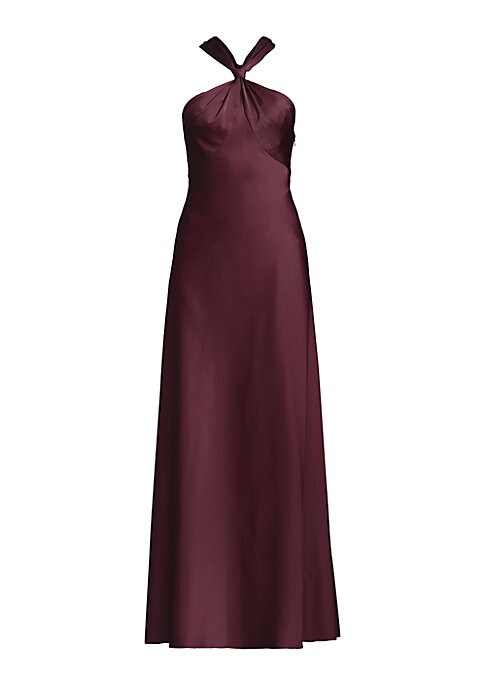 Lustrous Twisted Dress