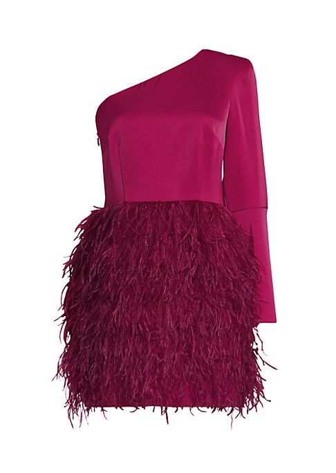 Feathered Satin Delight