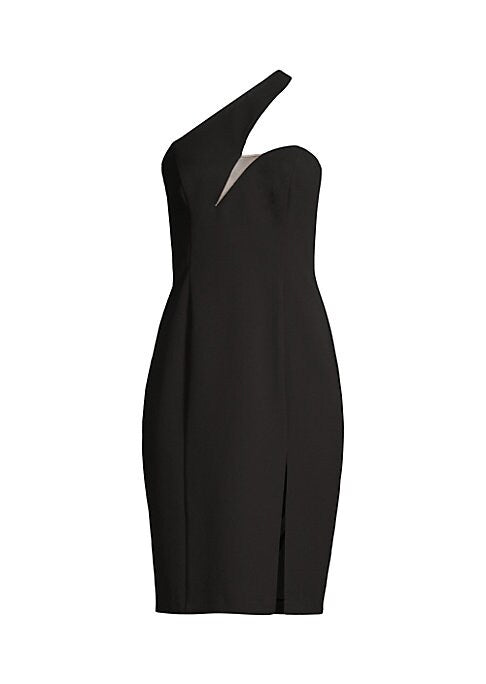 Twill Asymmetry Dress