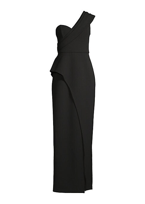 Elegant Asymmetric Gown