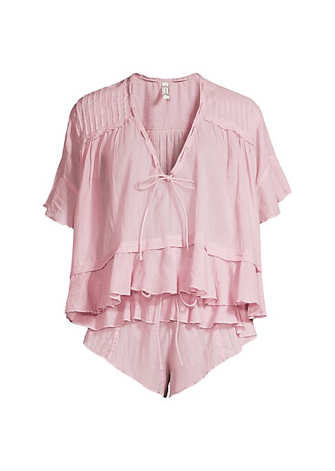 Ruffled Cotton Dream Set