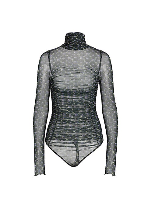Floral Mesh Bodysuit
