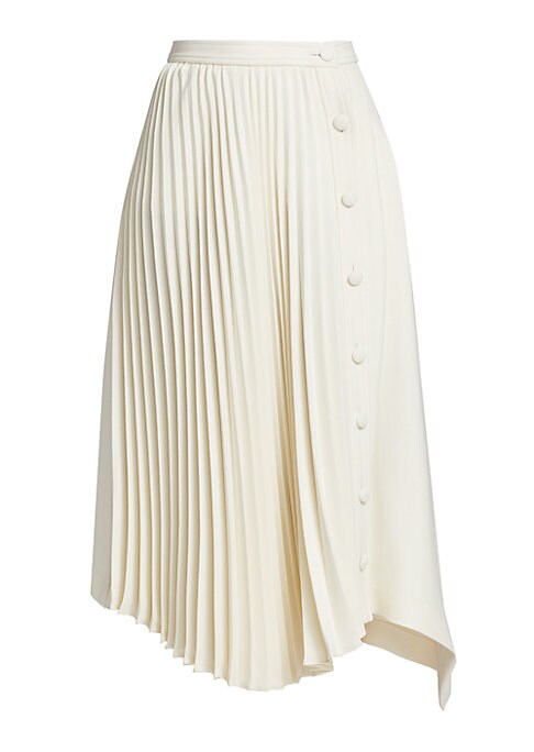 Chic Asymmetrical Pleat Skirt