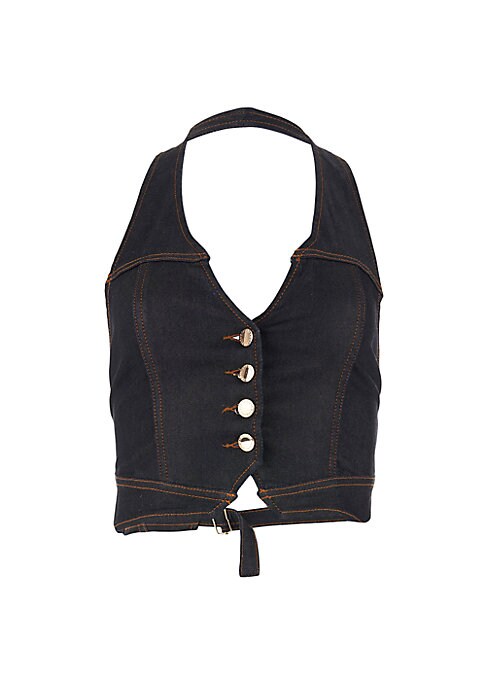 Chic Backless Vest