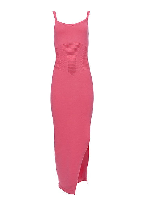 Chic Distressed Maxi Dress