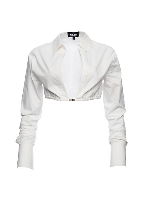 Chic Cropped Cuff Top
