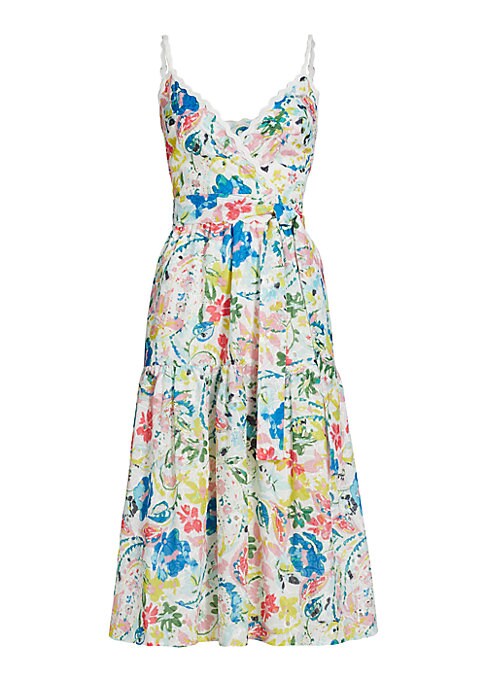 Floral Elegance Midi Dress