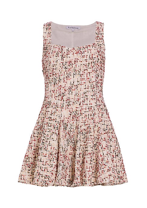 Tweed Skater Dress Delight