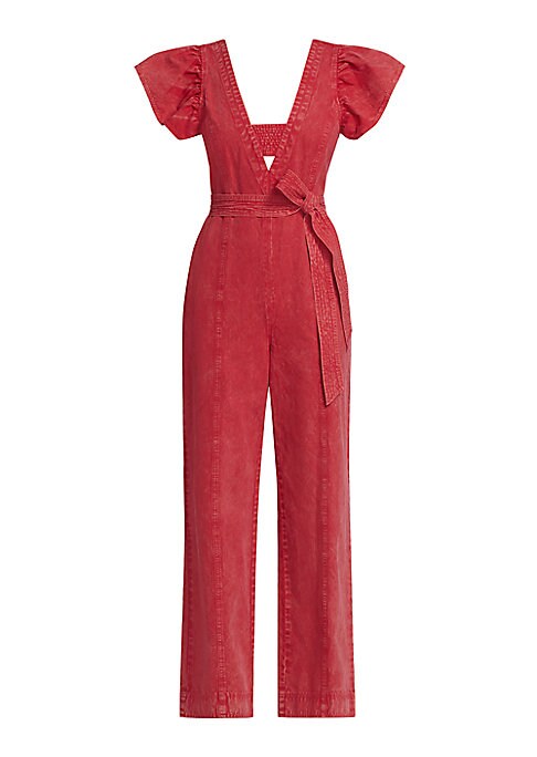 Chic Acid-Wash Jumpsuit