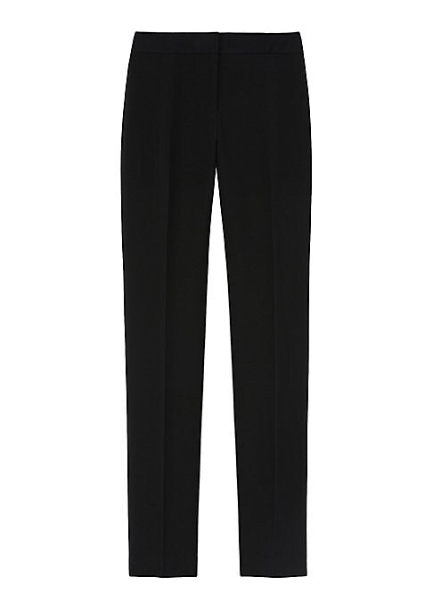 Silken Wool Blend Trousers