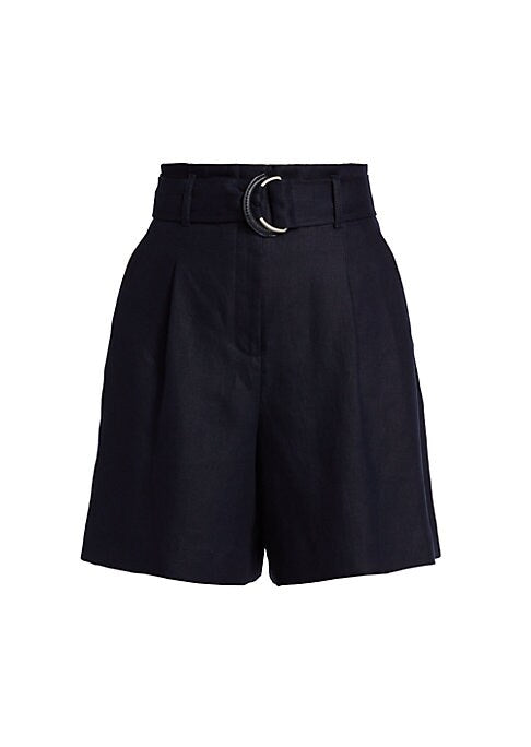 Luxe Leather Trim Shorts