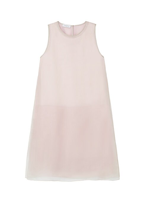 Silk Elegance Shift Dress