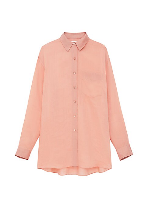 Silk Luxe Button-Up