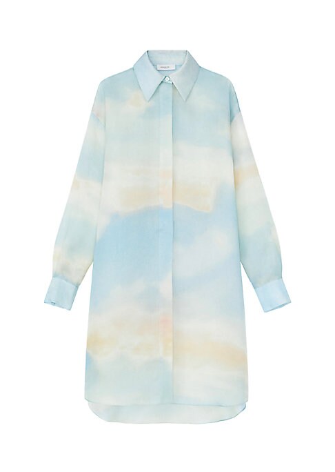 Cloudy Silk Elegance Shirt