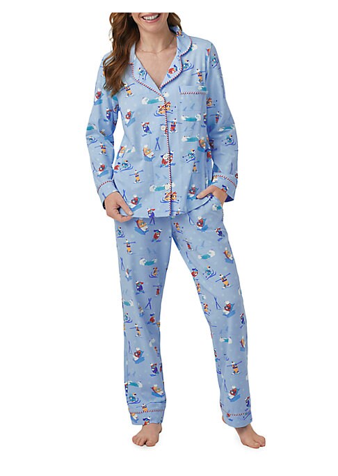 Skiing Bear Pajama Set