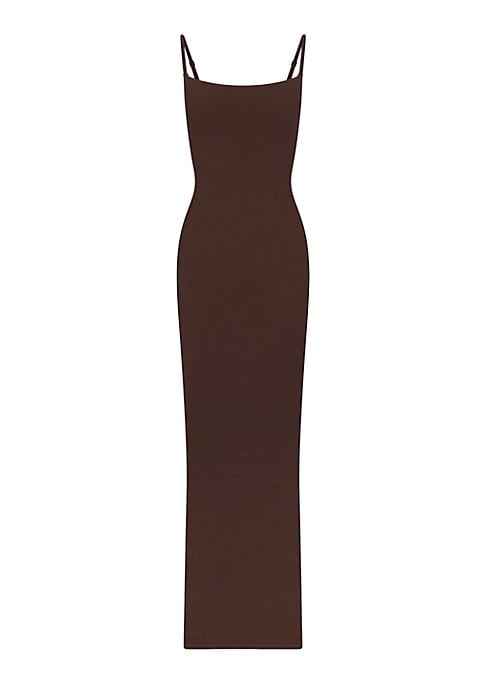 Body-Hugging Slip Dress