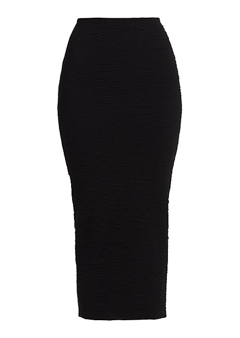 Ruched Bodycon Maxi Skirt