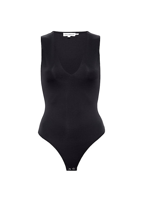 V-Neck Sleeveless Bodysuit