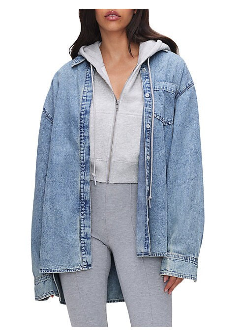 Casual Denim Layer