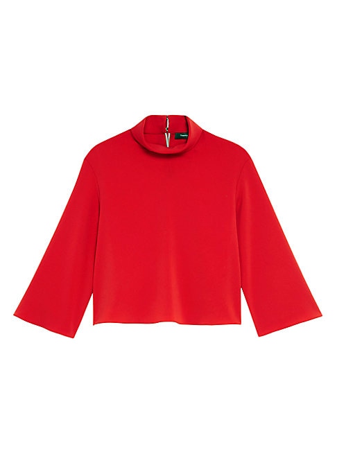 Dramatic Neckline Top