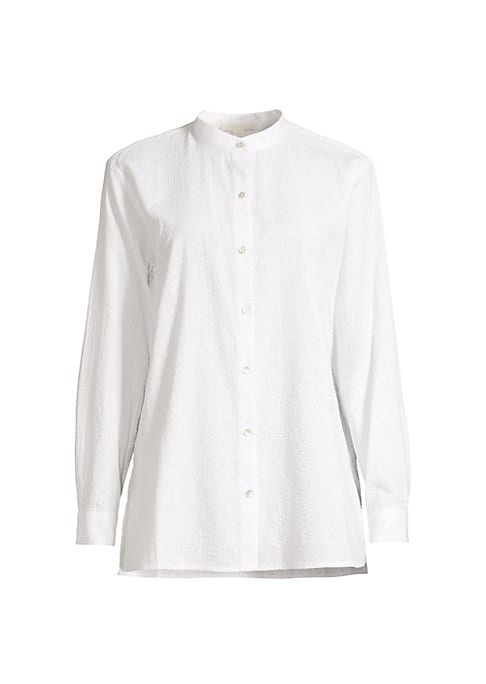 Chic Cotton Button-Up Shirt