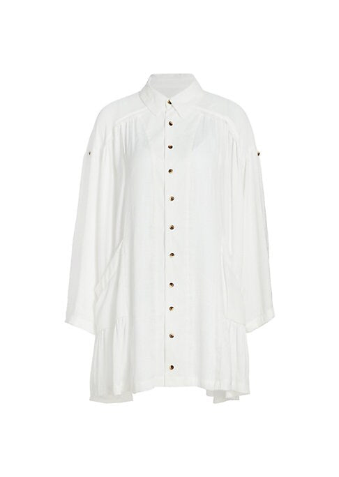 Ruffled Shift Dress