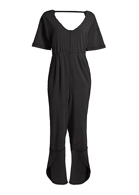 Chic Cotton Crop Jumpsuit